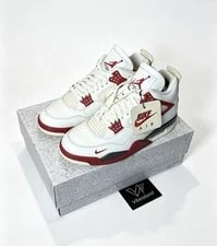 Nigel Sylvester X Air Jordan 4 Retro OG SP ' After ' IQ8055-100 3