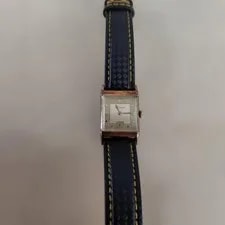Jaeger-LeCoultre — Jaeger-LeCoultre Square Manual Wind 10K Gold-Filled With Leather — Watch — resale