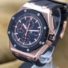 Audemars Piguet Royal Oak Offshore Chrono 44mm Rose Gold AP 26401RO Full Set 4