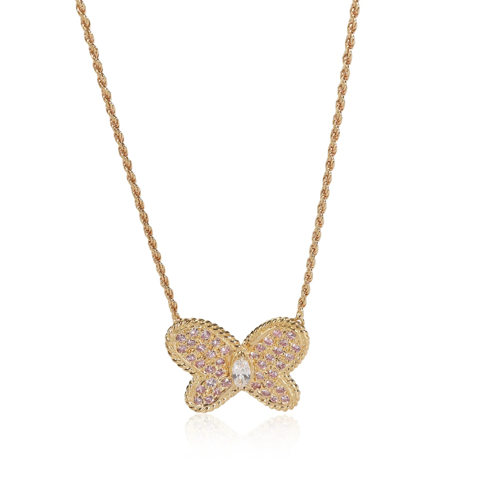 Graff — Graff & Butterfly 18k Yellow Gold 0.75 Ctw — Jewelry — resale
