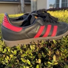 Adidas Samba Manchester United Team Mufc Soccer Football Shoes 4