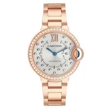 Cartier Ballon Bleu 33 Rose Gold Diamond WJBB0082 Card 2