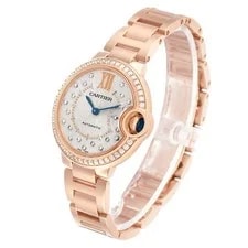 Cartier Ballon Bleu 33 Rose Gold Diamond WJBB0082 Card 4