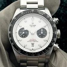 2023 Tudor Black Bay Chrono m79360n 709360N-0002 Panda White Dial on Bracelet 2