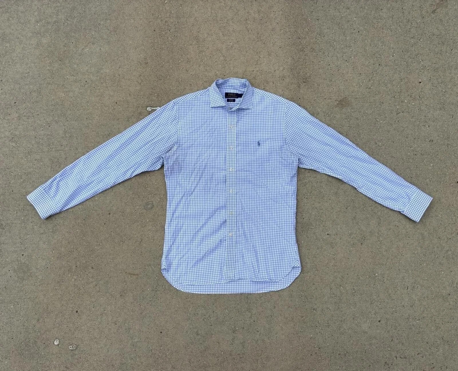 Polo Ralph Lauren — Polo Ralph Lauren Slim Fit Easy Care Checkered Dress Shirt — streetwear — resale
