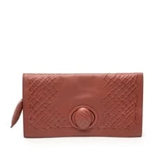 Bottega Veneta — Bottega Veneta Embossed Turn Lock — Handbag — resale