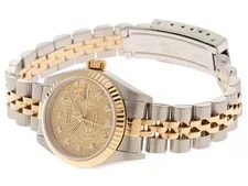 Rolex Datejust 79173G Stainless Steel / K18Yellow Gold 26mm Gold Dial #DW1423 3