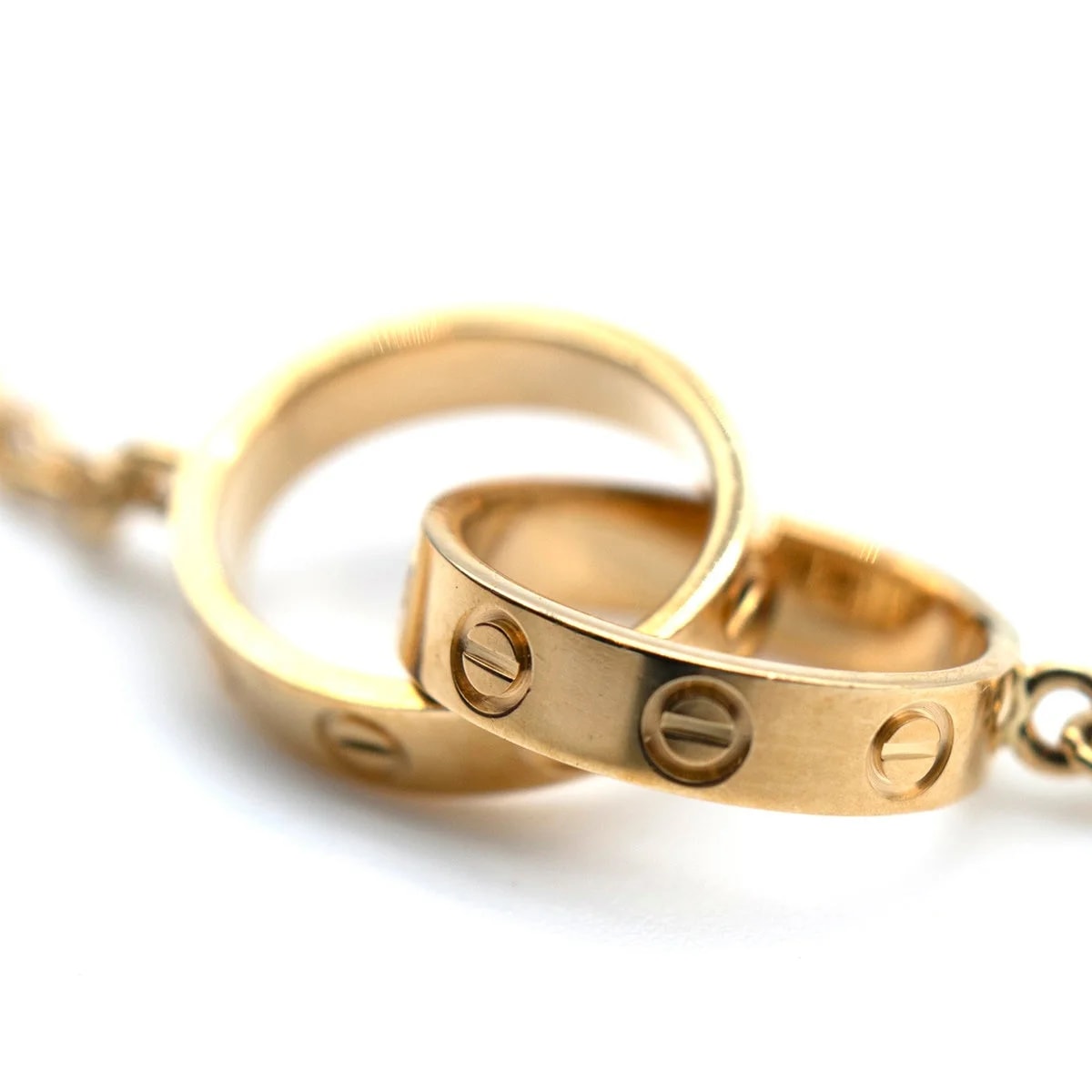 Cartier Yellow Gold Love Chain Bracelet 4