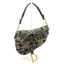 Dior — Dior Ornamental Corneli Effect Embroidered Saddle 152892961 — Handbag — resale
