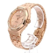 Audemars Piguet Royal Oak Automatic Diamond Bezel 15451OR.ZZ.1256OR.03 Secon... 2