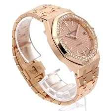 Audemars Piguet Royal Oak Automatic Diamond Bezel 15451OR.ZZ.1256OR.03 Secon... 3