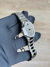 Patek Philippe Nautilus Opaline Index Diamond Preowned 2021 7118/1200A-010 4
