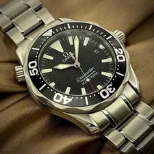 Omega — Omega Seamaster 300m Quartz 226380 Blue Dial SSBracelet Cal1538 Serviced — Watch — resale