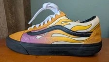 9.0US Vans Old Skool Fire Pattern Sole LTD Collectio 3