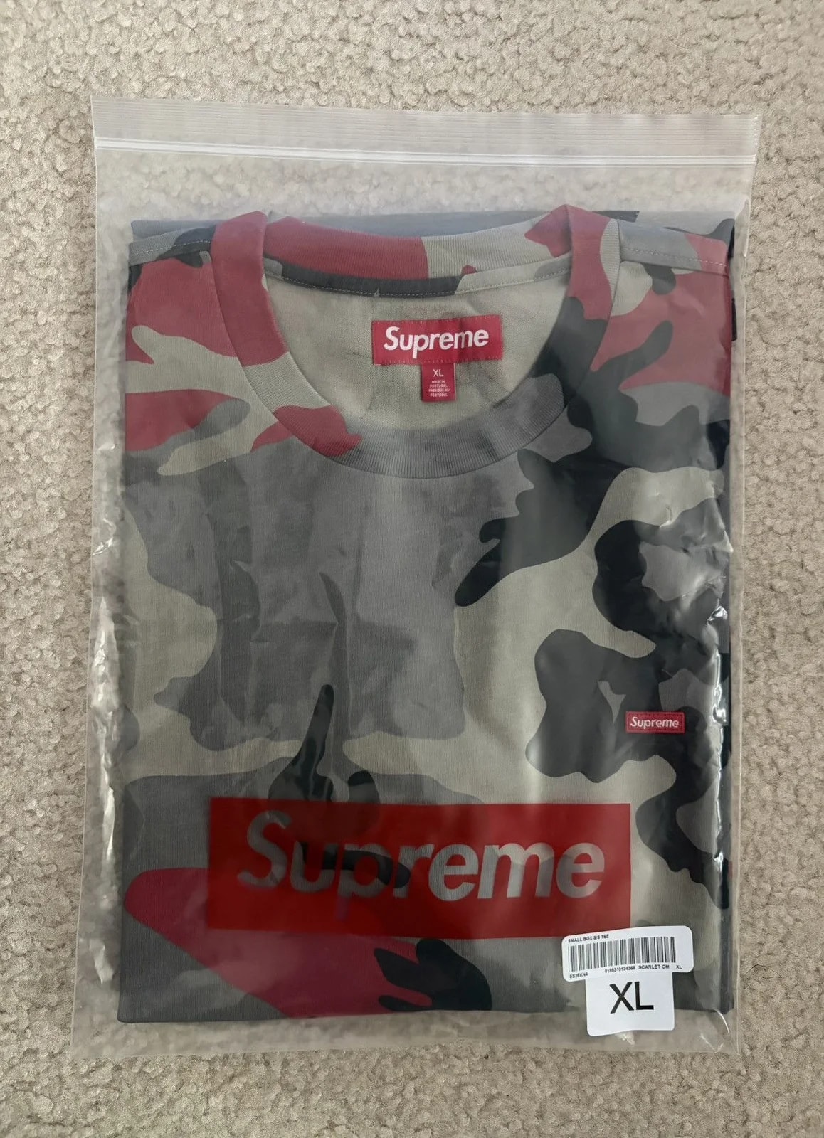 Supreme — Supreme Camo Small BOX Logo — streetwear — resale