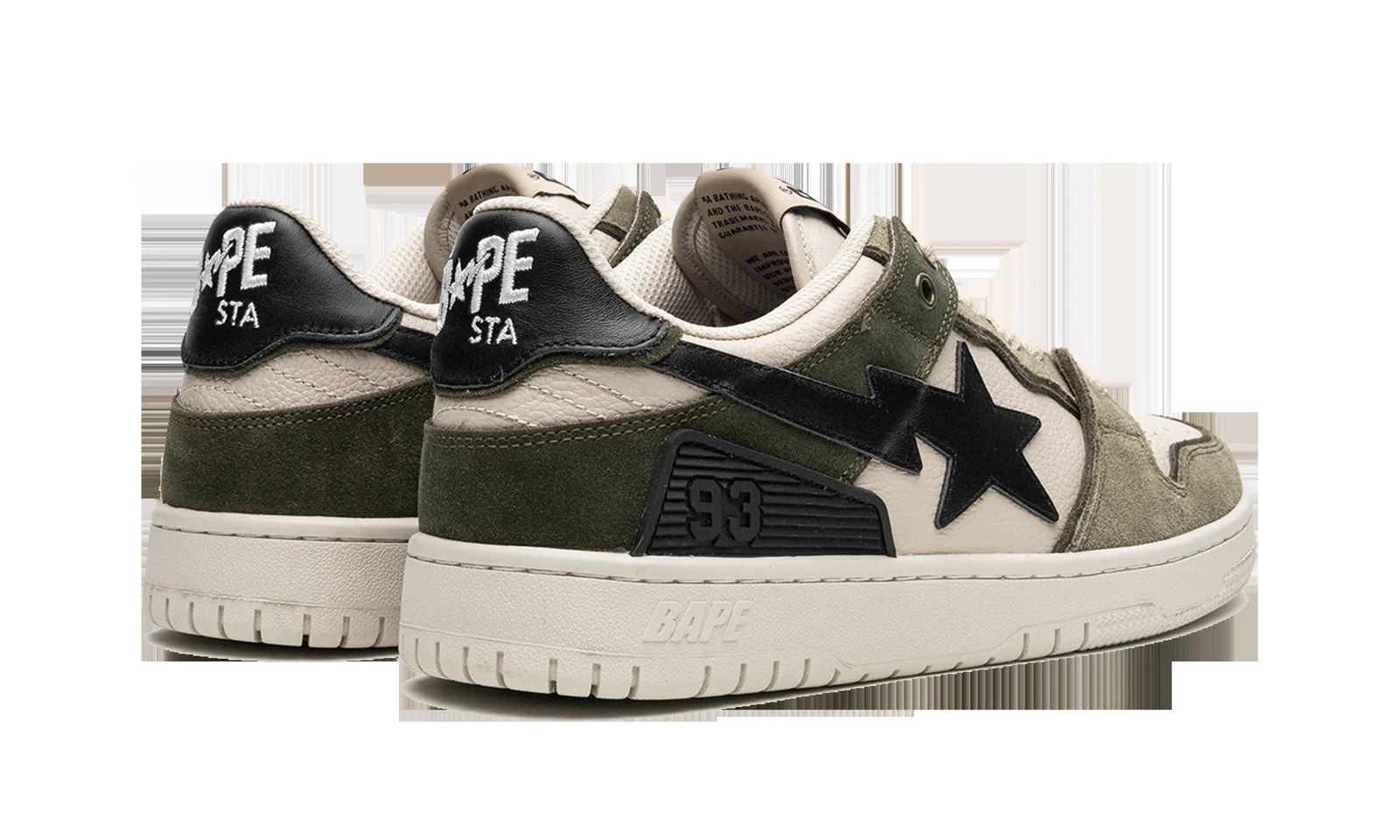 Bape Sk8 Sta #4 M1 0ZXSHMX91009J KHU 3