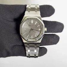Audemars Piguet Royal Oak 41mm Grey Dial Ref ST.OO.1320ST.10 2