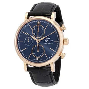 Portofino Chronograph Automatic Blue Dial IW391035 2