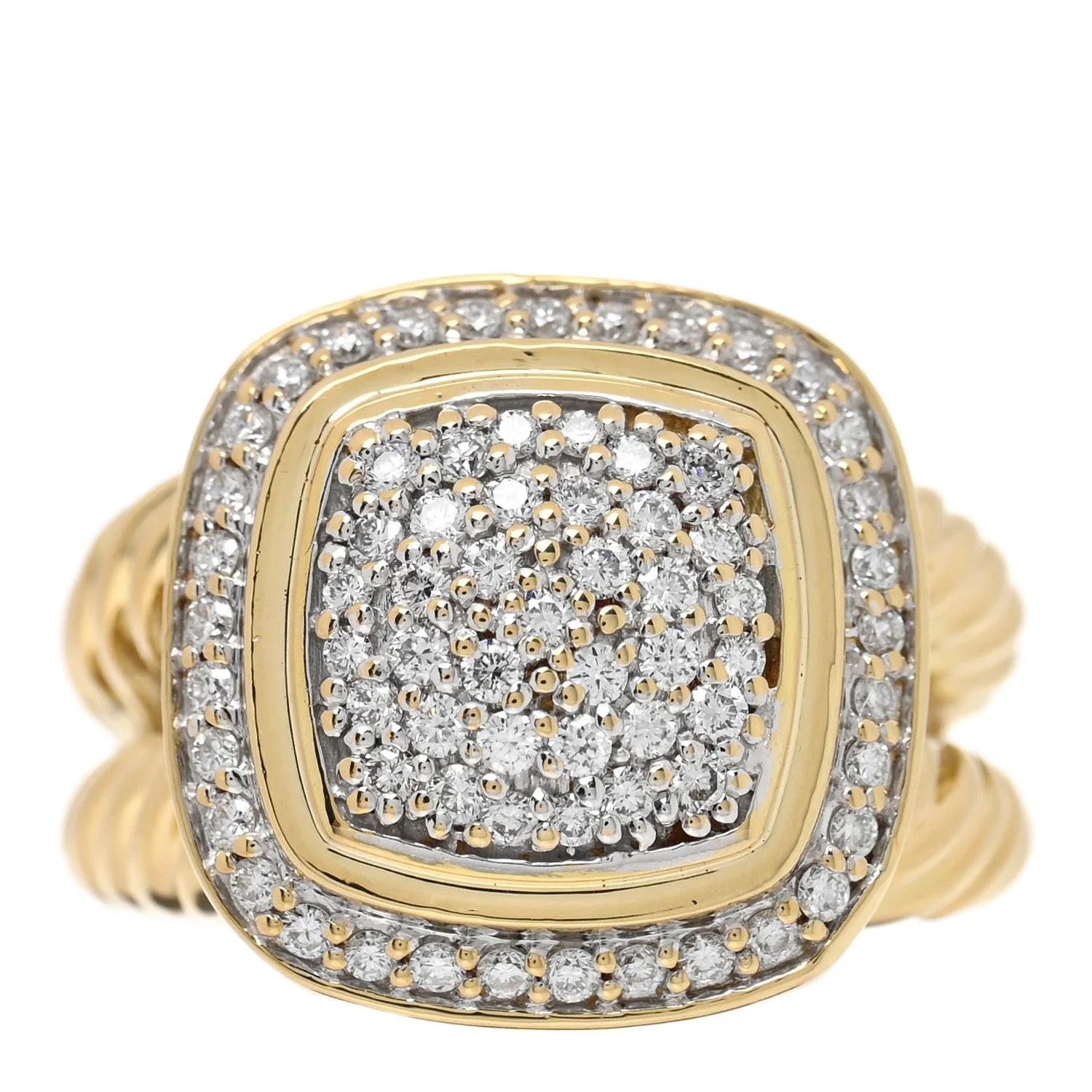 David Yurman — 18K Yellow Gold 11mm Albion 54 6.75 — Jewelry — resale