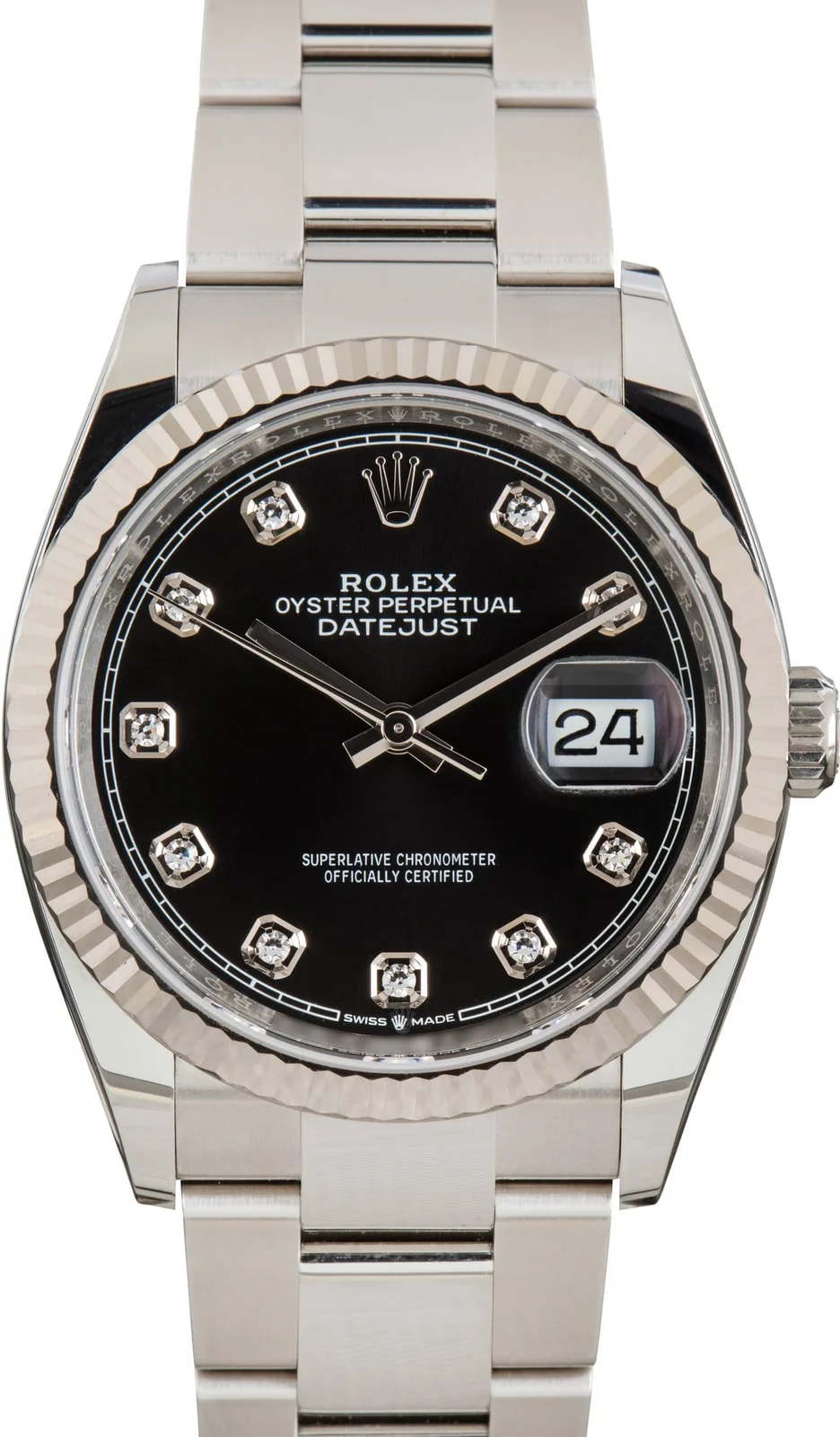 Rolex Datejust 36 Ref 126234 Black Diamond Dial 4