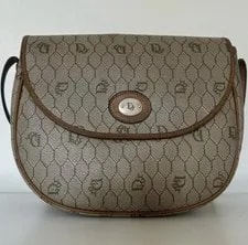 Dior — Christian Dior Crossbody Honeycomb Logo Monogram — Handbag — resale