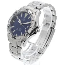 Omega 2265.80 Seamaster 300 Date Quartz Blue Dial Stainless Steel 2