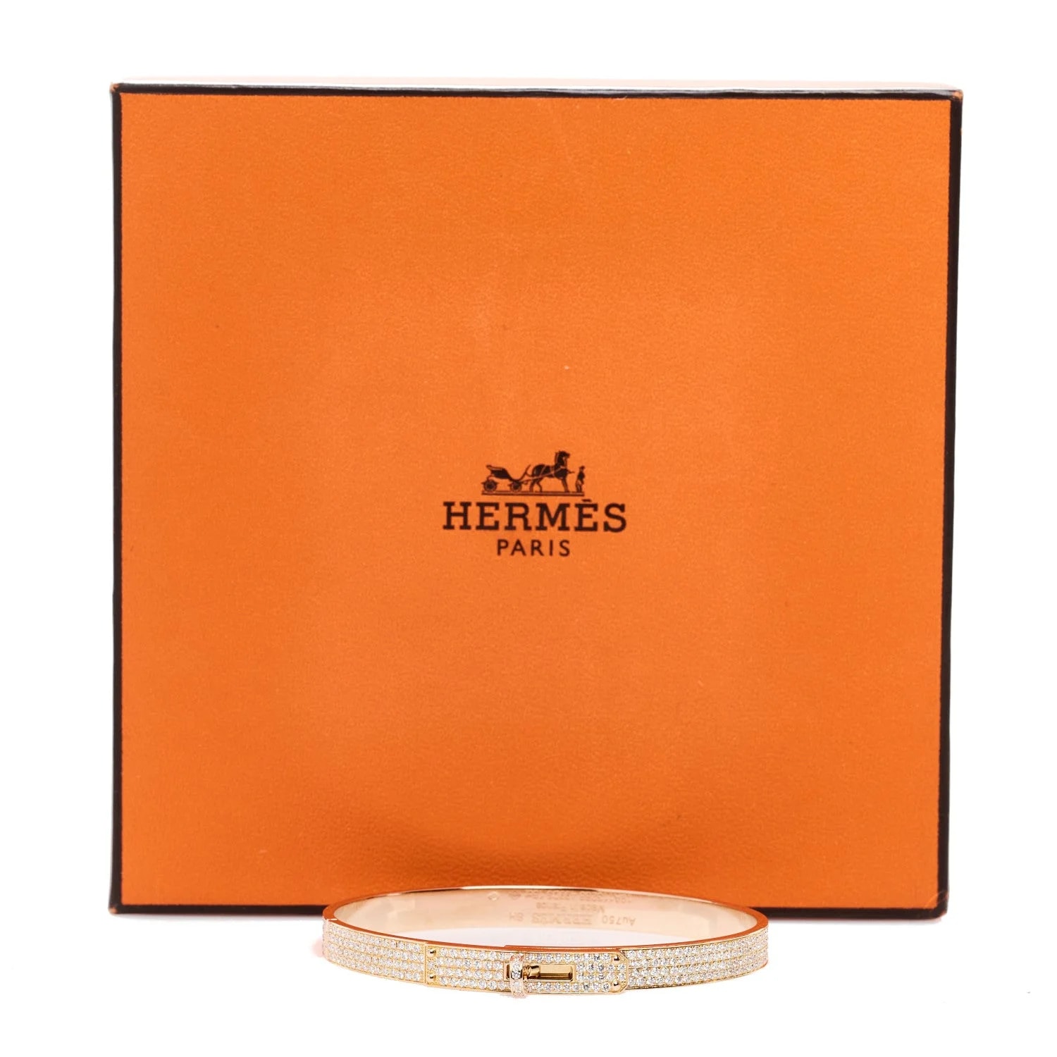 18K Rose Gold Kelly Full Pave SH 4