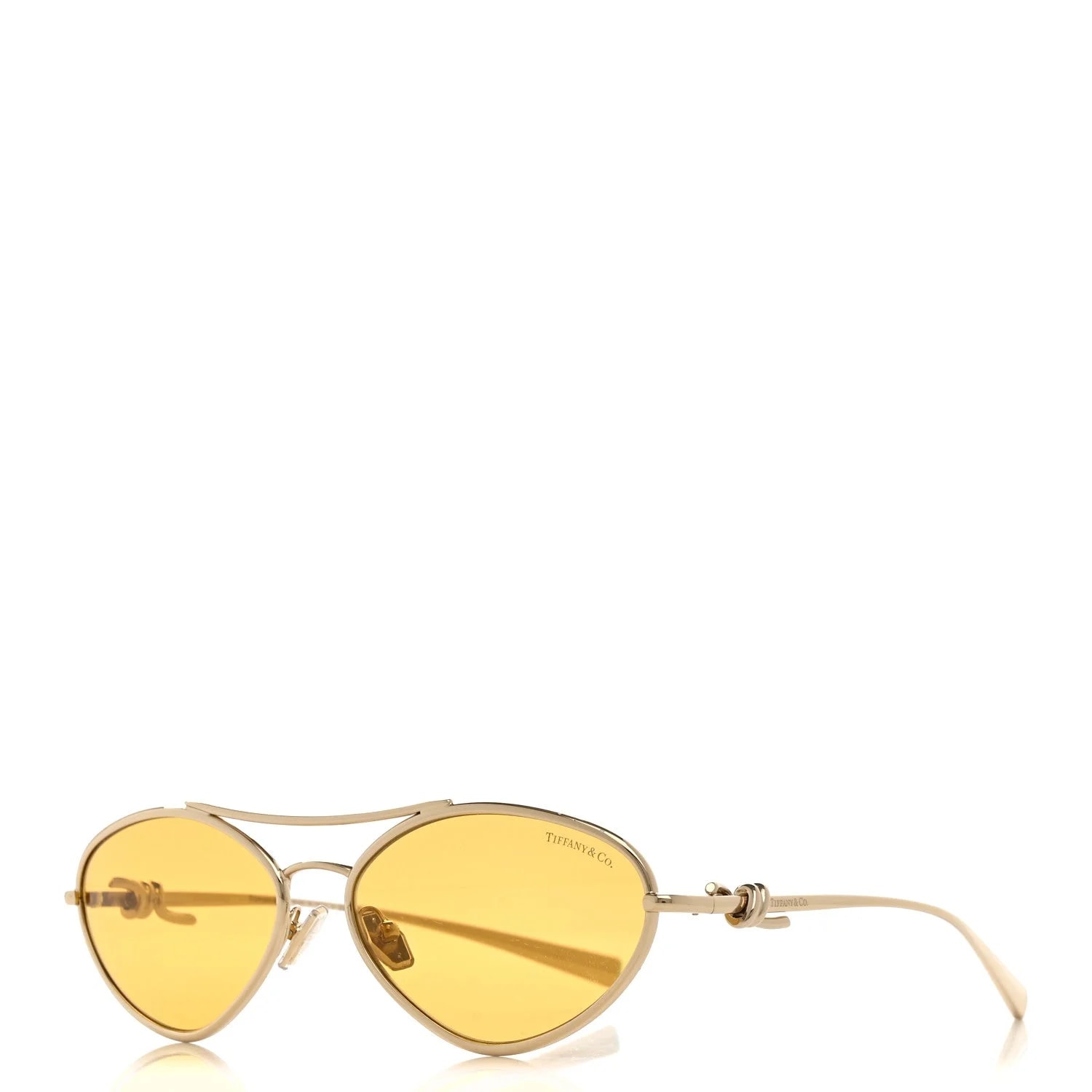 Tiffany & Co. — Metal Knot Sunglasses Pale — Accessory — resale