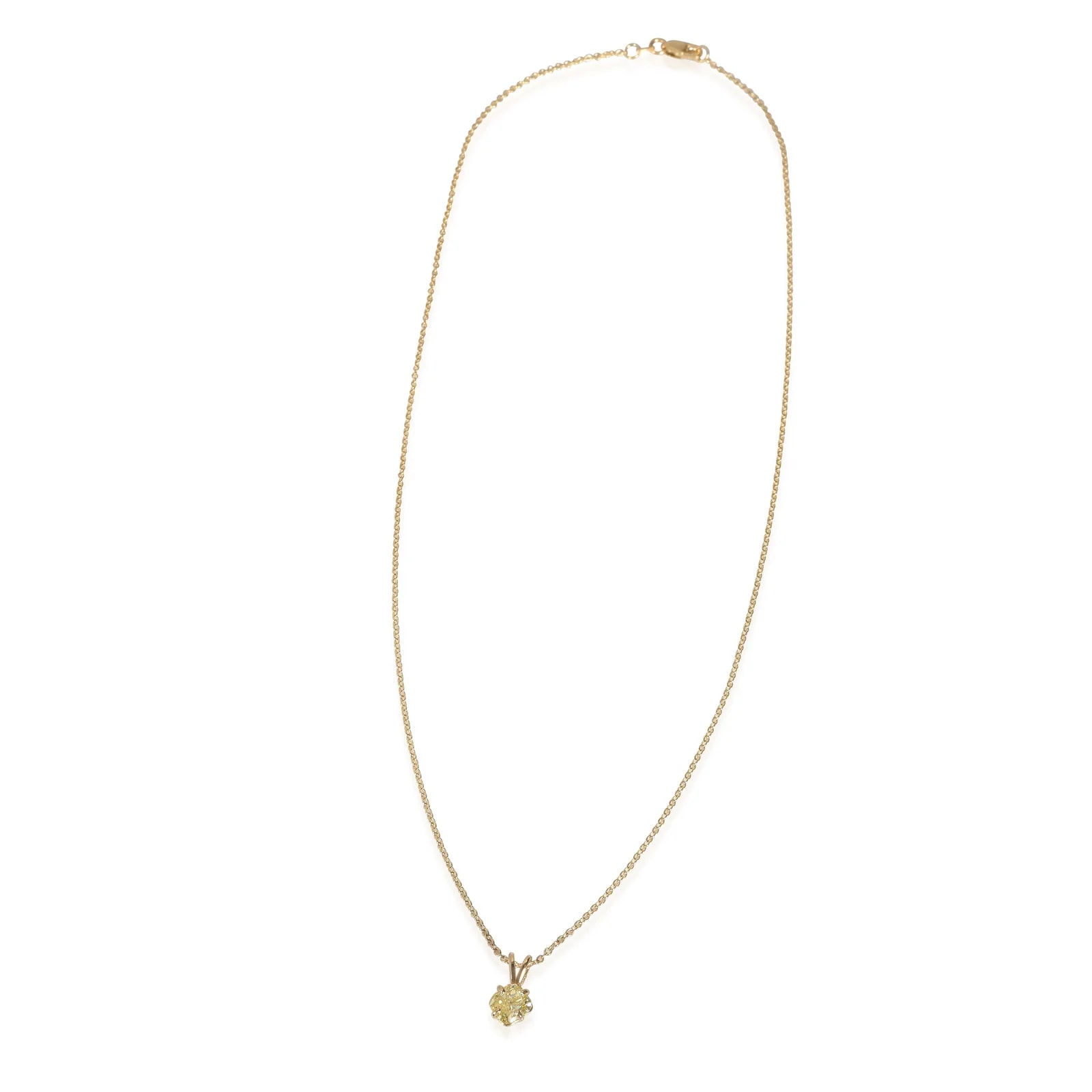 Fancy Intense Solitaire Si2 1.01 Ct 2