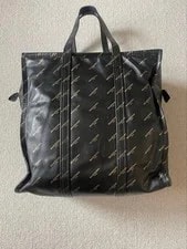 Balenciaga Bazaar Shopper M Logo Dust 2