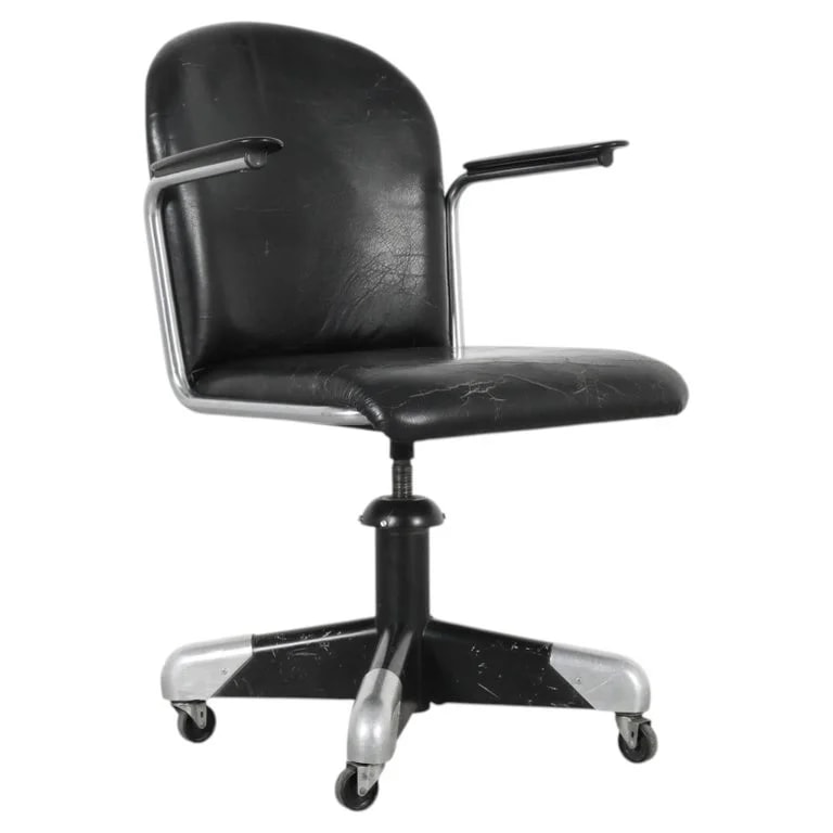 Chris Hoffmann, Gispen — Gispen Model 356 PQ Rolling Office By Willem H. Gispen — Furniture — resale