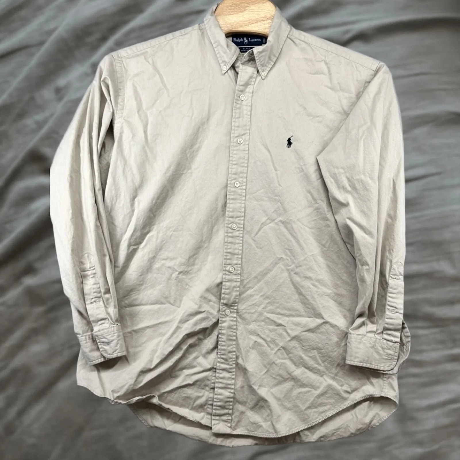 Polo Ralph Lauren — Polo Ralph Lauren Blake Shirt Cotton Button Down Long Sleeve L — streetwear — resale