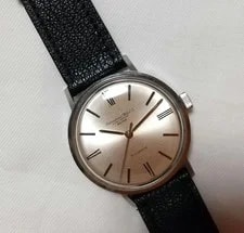 IWC Beyer Cal854 Fish Crown Automatic 1966 Leather Strap 3