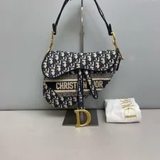 Dior Saddle Classic Embroidered - Excellent #12C7702 2