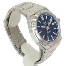 IWC Automatic 39mm Blue Dial Stainless Steel Box Papers 2