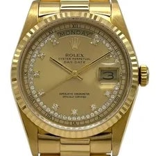 Rolex Day-Date 18238 ChampagneGold Gold Automatic #OK105