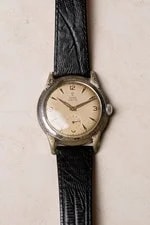 Circa 1950s Tudor Aqua Serviced With and Pouch 2