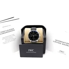 IWC IW371447 Portugieser Chronograph Automatic With Black Dial 2