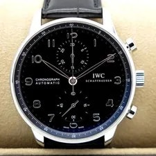 IWC IW371447 Portugieser Chronograph Automatic With Black Dial 3