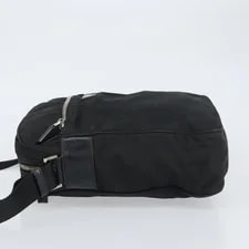 Prada Front Pocket Zip Messenger With 4