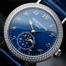 Patek Philippe Complications Unworn 2025 Moon Phase Blue White Gold 3