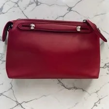Fendi — Fendi With Detachable Strap, Top Handle, Studded Zipper Accents — Handbag — resale