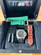 Panerai Luminor Marina PAM00164 44mm Auto Full Set 3 Straps Box Papers 2