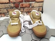Vans Knu Mid 12 Gum Chunky 90s Skater Shoes Timberland Wheat Color 3
