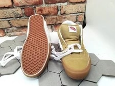Vans Knu Mid 12 Gum Chunky 90s Skater Shoes Timberland Wheat Color 4