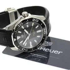 TAG Heuer — TAG Heuer Aquaracer WAY101A 44mm SS Black #C9464 — Watch — resale