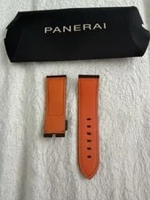Genresau Panerai Rubber Strap Dark Brown/Chocolate Band 2