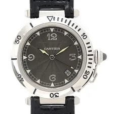 Cartier — Cartier Pasha Grid 38mm Platinum W3105255 From Japan #013 — Watch — resale