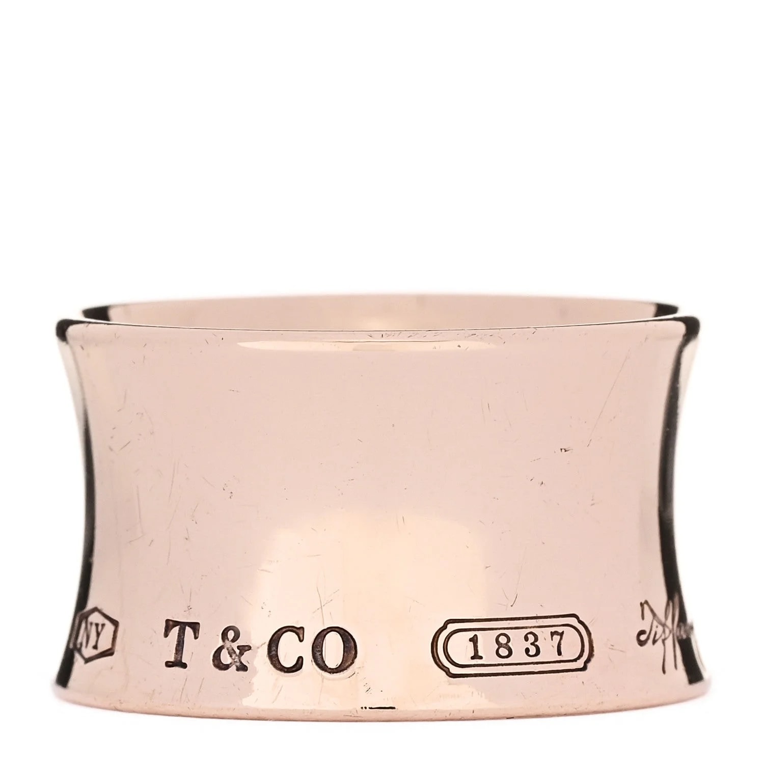 Tiffany & Co. — Rubedo Wide 1837 Band 52 6 — Jewelry — resale