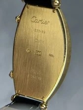Cartier Tonneau Yellow Gold 3
